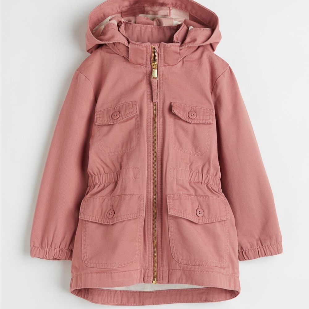 Girls H&M light parka jacket.